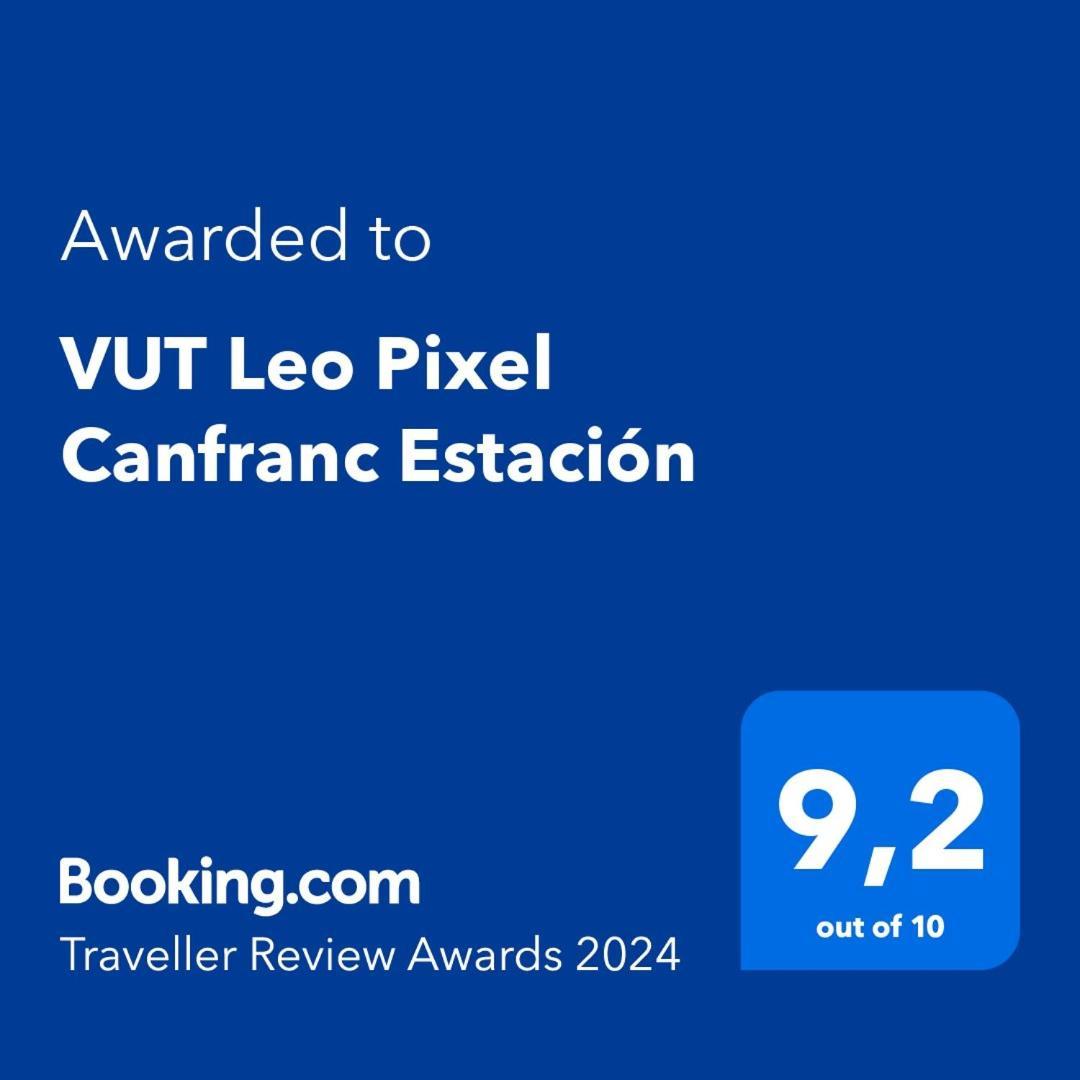 "Leo Pixel" Avairent Canfranc Estacion Apartment ภายนอก รูปภาพ